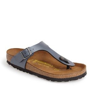Birkenstock Gizeh Birko Flor Thong Sandal - Onyx